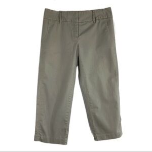 Daisy Fuentes Gray Stretch Cropped Pants